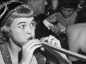 Adults acting very silly on New Years Eve!