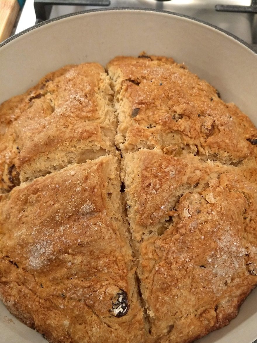 You have to bake a soda bread...