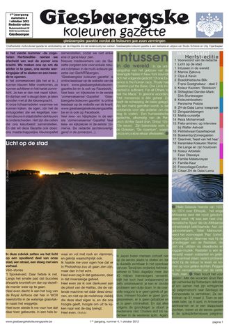 Giesbaergske Koleuren Gazette nr 4