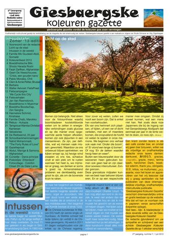 Giesbaergske Koleuren Gazette nr 7
