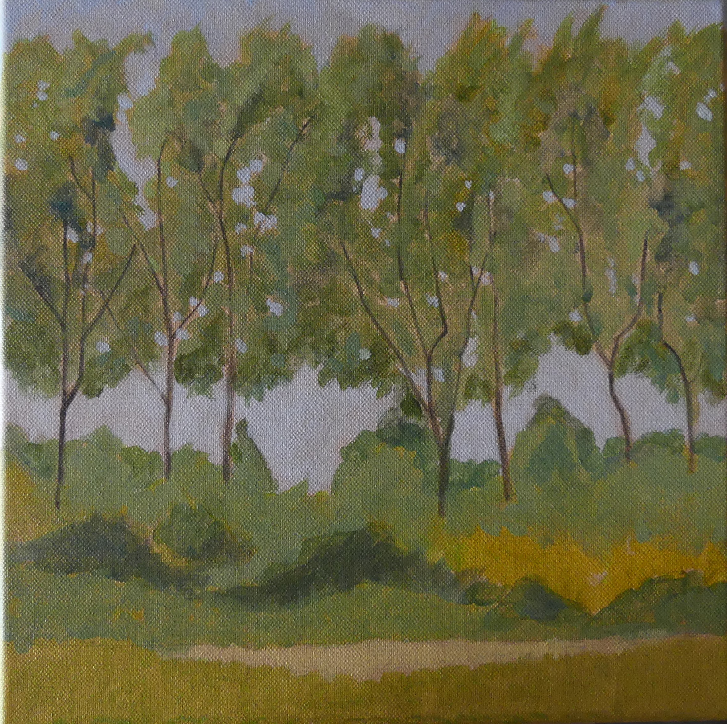 Brise à Amboise 2025 Acrylique sur toile 