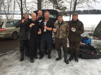 Fr v Micke Larsson, Robert Lager, Roger Mattsson,Tomas Uf, Fredrik Larsson och Sune Larsson.