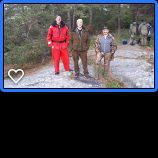 Fr v 2:an Jonny M, 1:an Bosse E och 3:an Lasse B