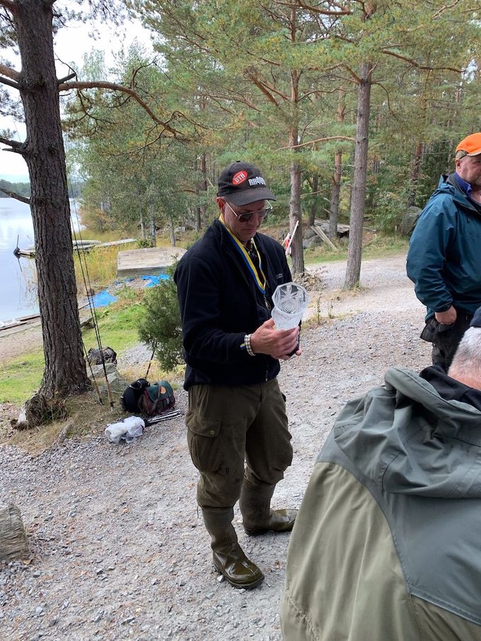 Fredde Pettersson blev årets vinnare på KM i flugfiske i Fyrväpplingen.