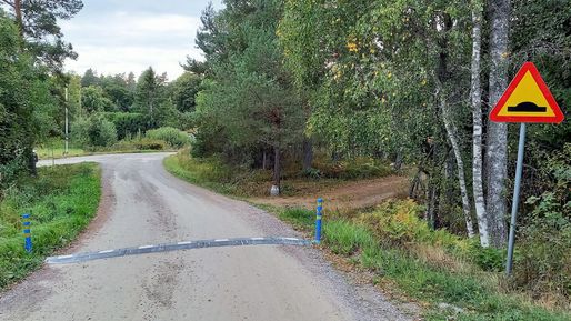 Gisekvarn, guppet innan garaget-red
