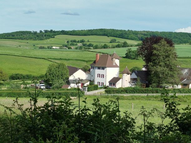 Le côté ouest, les prés et la verdure