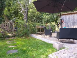 Balcon et jardin