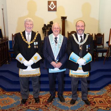 The G.M., W.M., and Rt.W.Bro. Philip Thompson