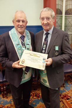 50 Year Jewel & Certificate