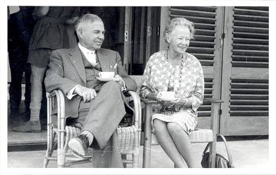 Attendees at Luebbert House inauguration