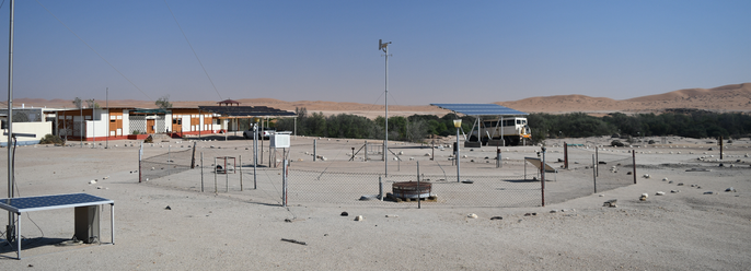 The weather station today