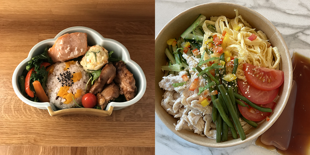 Teriyaki bento - Hiyashi Chuka