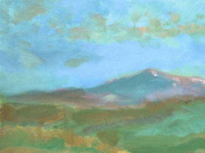 Goran Margetic, Steirischer Herbst, 2017. Öl auf Leinwand, 30x40 cm