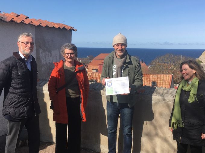 Från vänster Henrik Stangel, Anne Dungner Hjellström, Mats Ladebäck och Eva-Mari Karlsson Kemp