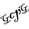 Image of Grace can't Play Guitar logo which is the band name abbreviated to G C P G