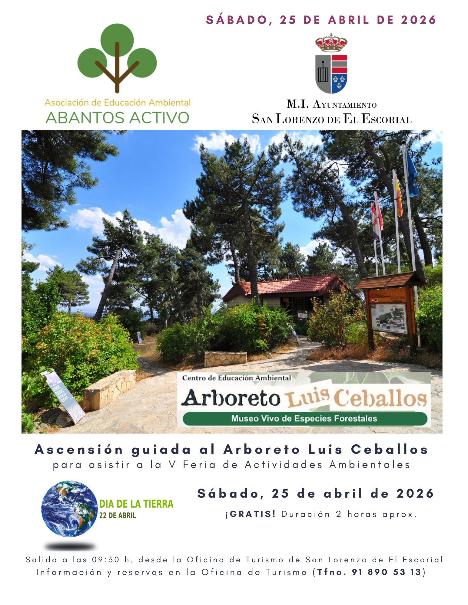 Excursiones gratuitas Sierra Madrid