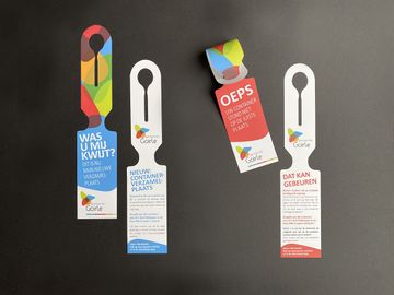 Actie labels voor alle Goirlese afvalcontainers