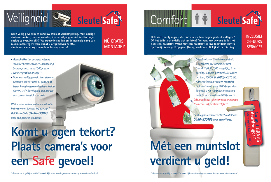 Actie flyers