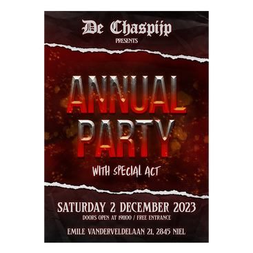 Cafe De Chaspijp - Annual Party