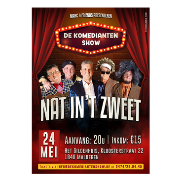 De Komedianten Show - Nat in't zweet