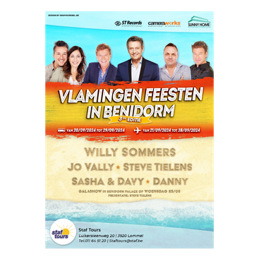 Vlamingen Feesten In Benidorm 2024