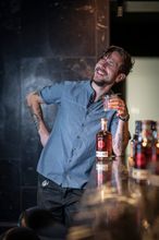 portræt, cocktail, drink