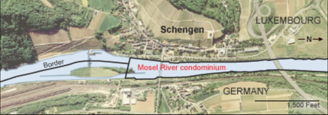 Borderstone Schengen