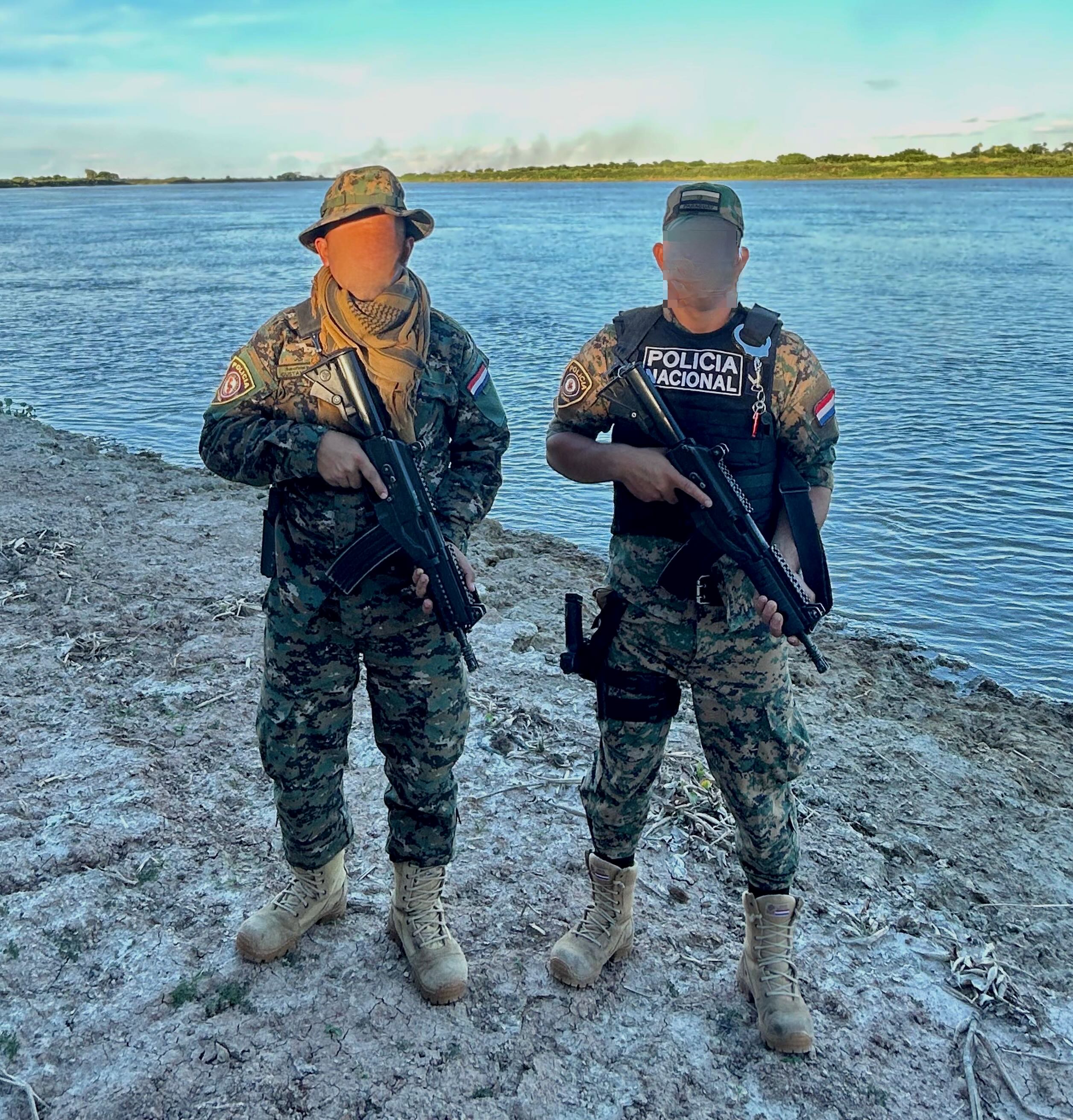 Bahía Negra, Paraguay with the BOBRPY tripoint marker and Pantanal landscape, reflecting local culture