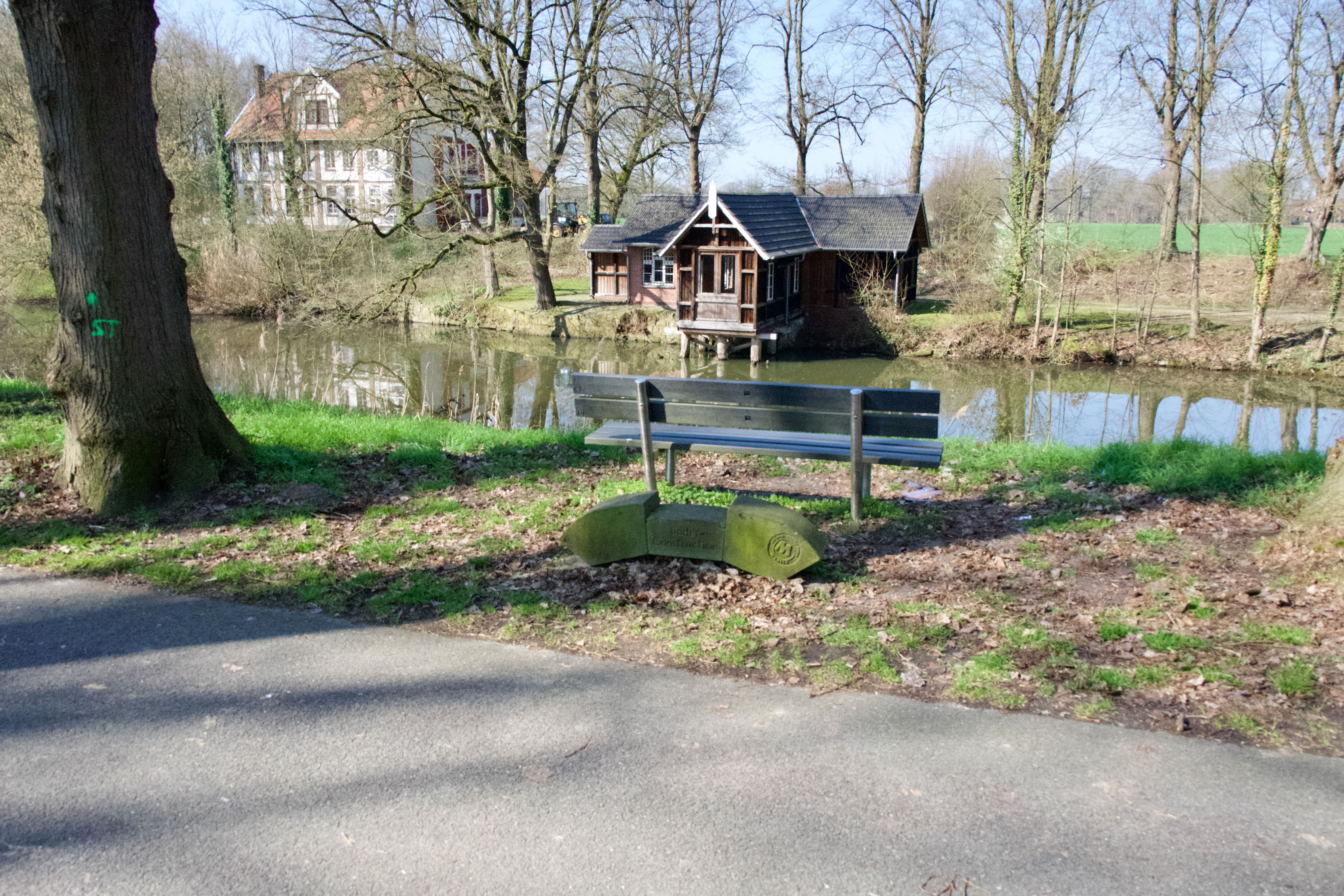 Overzichtskaart van de grensstenen 39 - 42 Nederlands-Duitse grens | Grenzsteine ​​an der Deutsch-Niederländische Grenze