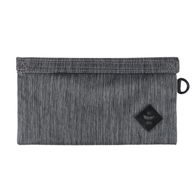 The Confidant Small Money Bag Striped Dark Grey