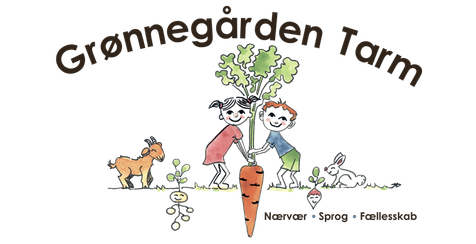 Logo for vuggestuen og børnehaven Grønnegården ved Tarm