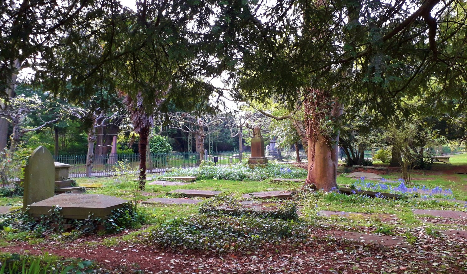 St. Andrew's Churchyard from carousel