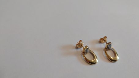 Diamantörhängen