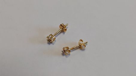Diamantörhängen
