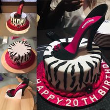 Channel Shoe Cake