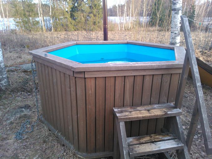 Lamposen kiinteä hulju.