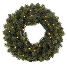 julekrans ø40cm 49led batteri