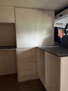 ombouwen camionette