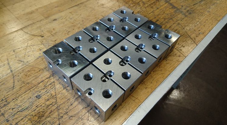 Tillverkning av hydraulblock