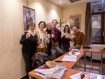 La fleur en papier doré, Déc.'19
