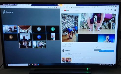 Warming up via Zoom