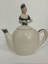 SYLVIA  ON SMALL TEAPOT