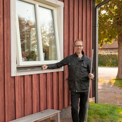 Fönsterbyte med nya fönster i villa i Harplinge - Halmstad Fönster AB 