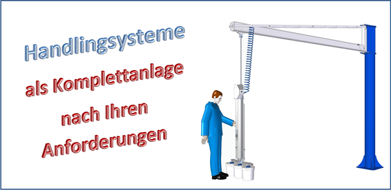 Handlingsystem,Manipulator,Balancer,Schwenkkran,Säulenschwenker,Sondermanipulator,Säulenschwenker,Wandschwenker