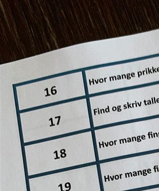 Et kig på lærerarkene, der bruges når opgaverne overdrages til eleverne