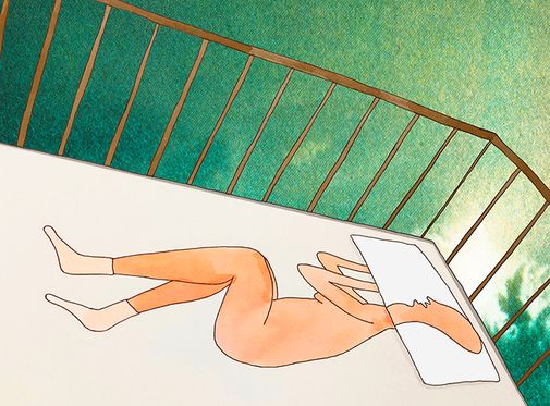 De platte vrouw 