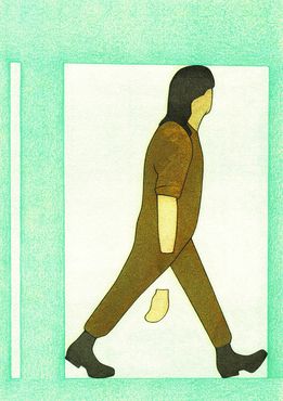 I lost my hand while walking 