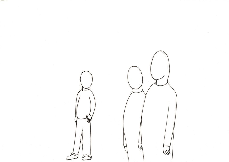drie personen