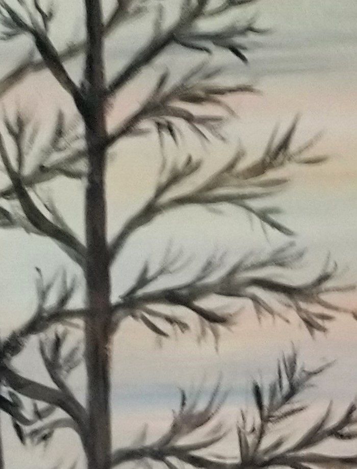 38. Romantisk solnedgang, 
Acryl 2018
60 x 80 
SOLGT