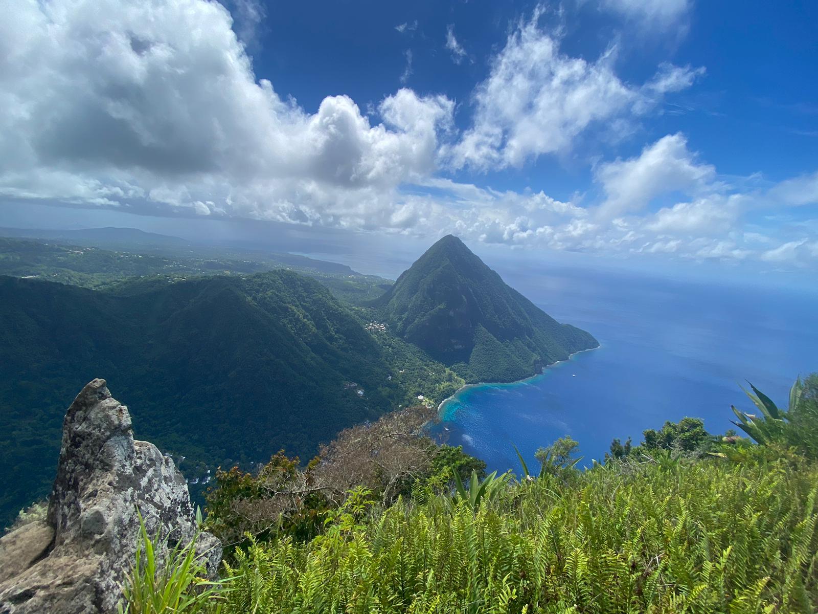 Aussicht vom kl. Piton